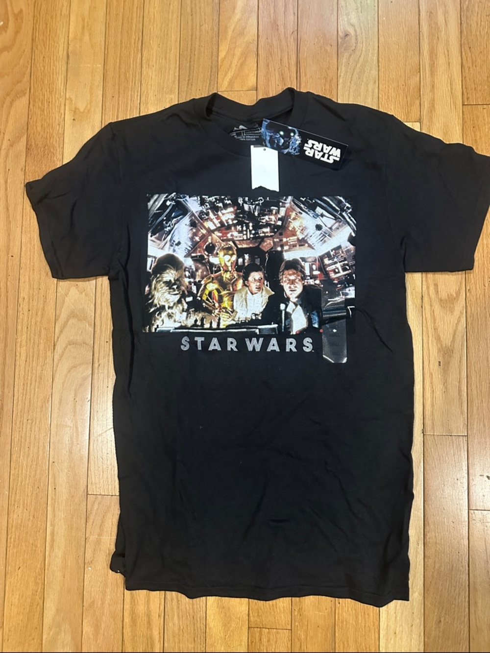 Star Wars Black Graphic Short Sleeve Tee